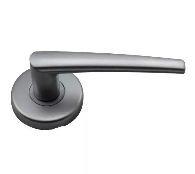 Lockwood Door Handle VEL1/L2SP Velocity Spire L2 Passage Leverset Satin Pearl