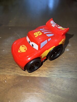 DISNEY PIXAR CARS Lightning McQueen Toy Car 2” Fisher Price 2011 Loose ...