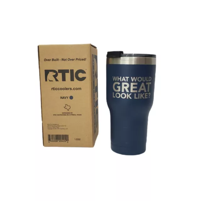 RTIC 20 oz Tumbler Hot Cold Double Wall Vacuum Insulated 20oz