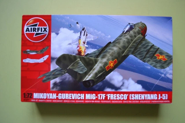 MiG-17F Fresco 1/72 + AZmodel decal + Replic 40