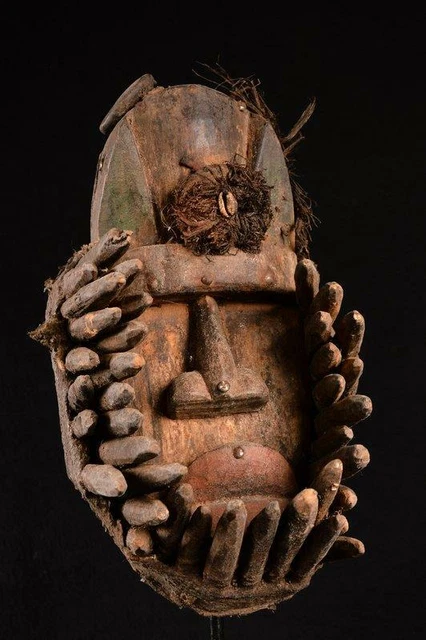 18909 African Old Ngere Mask / Mask Ivory Coast
