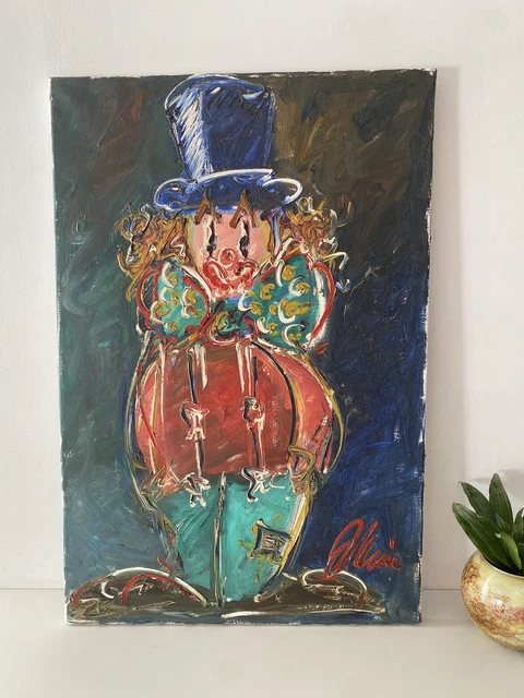 BEAU TABLEAU ANCIEN signé PINTO EUR 12,00 - FR BEAU TABLEAU ANCIEN signé PINTO EUR 12,00 - FR