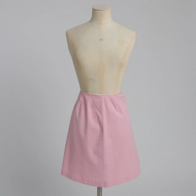 Minigonna vintage originale anni '60 Marks and Spencer St Michael rosa XS