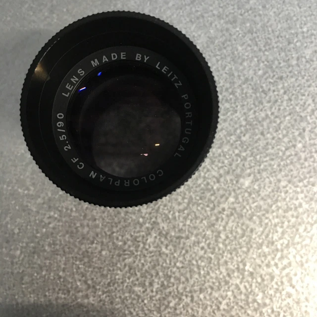Objectif De Projection Leitz Colorplan CF 2,5/90 Mm - Fabriqué Au Portugal, Occasion