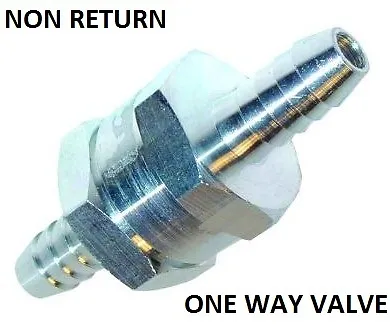 3/8" Fuel one way valve gas diesel line inline non return carb