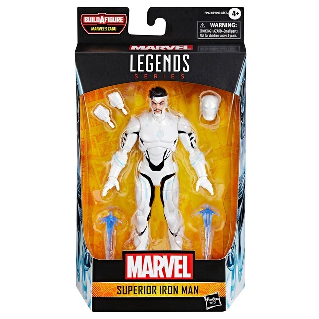 Marvel Hasbro Legends Iron Man Action-Figur – 9,5 Cm Groß, Retro 375 Collection, Mit Vielen Bewegungsgelenken