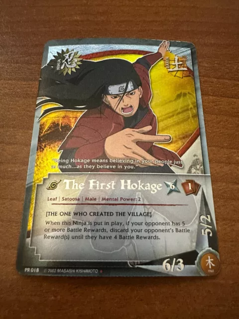 The Third Hokage PR-US015 Promo Naruto Card Game