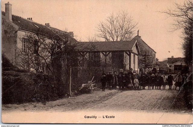 94 COEUILLY - l'ecole (pli)