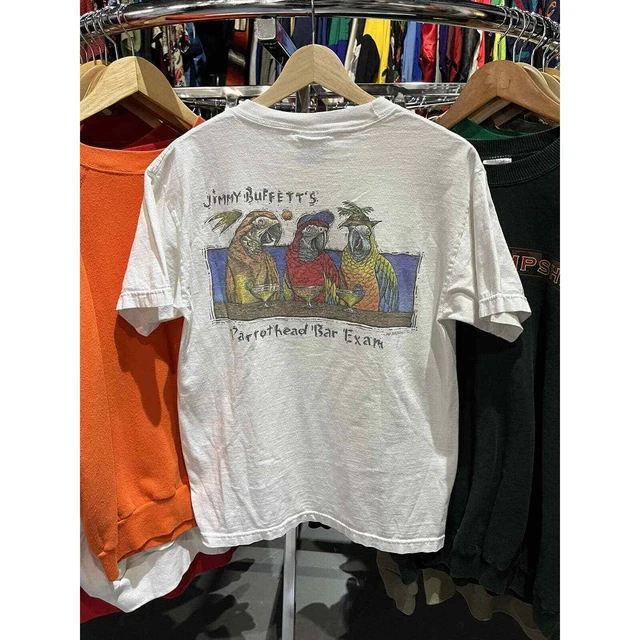 VINTAGE JIMMY BUFFETT ParrotHead Bar Exam Margaritaville TShirt