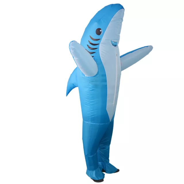 Unisex Adults Inflatable Shark Halloween Funny Blow up Cosplay Party Costume