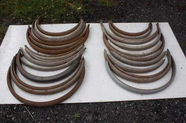 Lot de 27 garde-boues Alu pour Vélo Ancien Collection