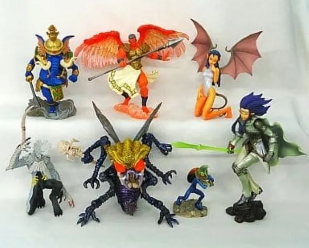 Shin Megami Tensei One Coin Figure #2 lot 7-types set comp.