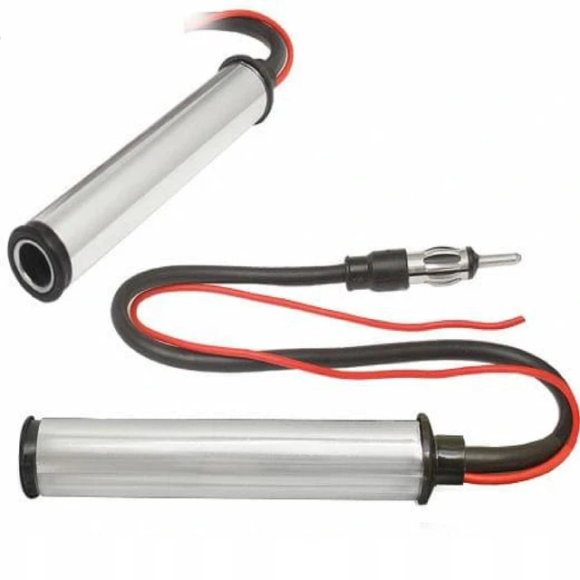 Adatto Per Amplificatore Antenna Autoradio FM AM DAB DAB Amplificatore Segnale Antenna Auto 12v 24v Adattatore Splitter Smb Din Per Autoradio Stereo Per Camion 90837083