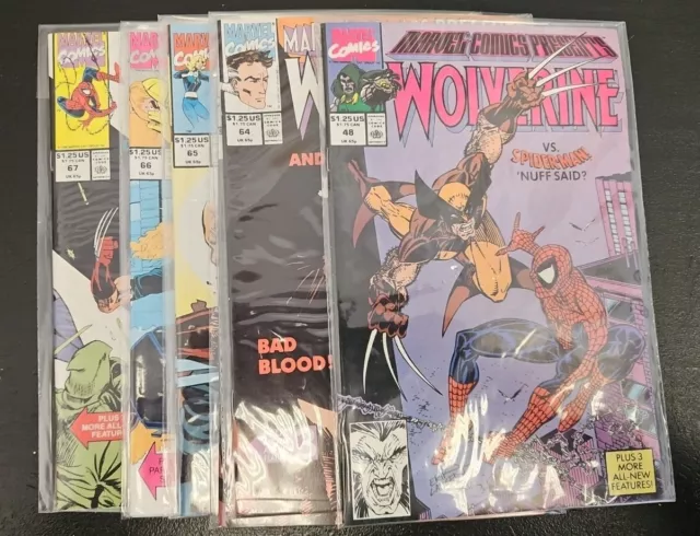 Lot of 20 Marvel Comics Presents Wolverine/Ghost RiderSam Keith SEE DESCRIPTION