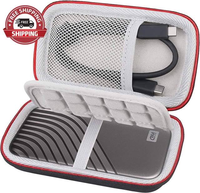 Hard Carrying Case for WD My Passport SSD External Portable Drive 500GB 1TB 2TB