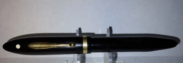Sheaffer Black Balance Oversize White Dot Fountain Pen Pat. D-78.795.