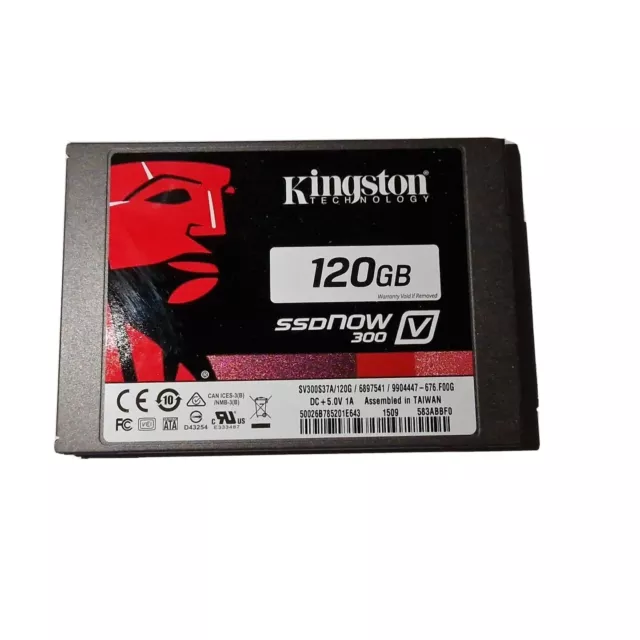 Kingston 120GB SSD NOW300 Model SV30037A/120G 2.5"