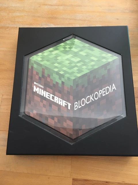 Updated Blockopedia MINECRAFT: BLOCKOPEDIA: AN Official Minecraft Book And Minecraft Annual ...