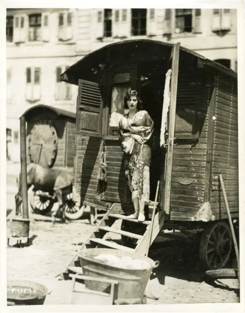 "CAMP-VOLANT (MARKO DER KLOWN)" Photo originale 1931 (Jenny LUXEUIL)