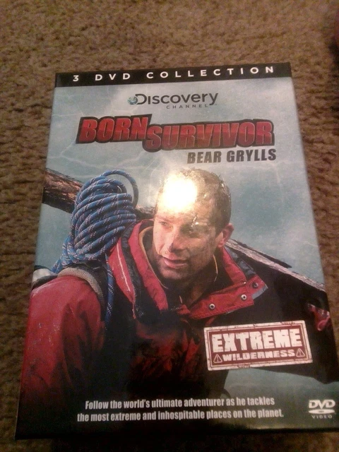BEAR GRYLLS BORN SURVIVOR EXTREME WILDERNESS DVD (2013) New Quality Guaranteed