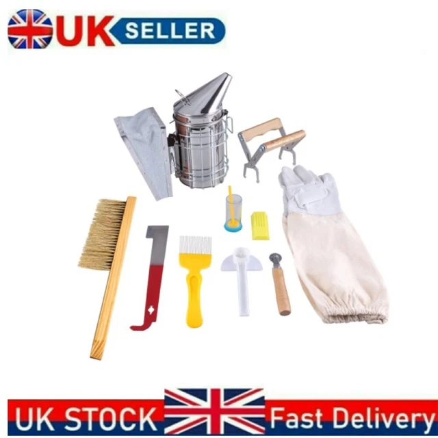 10PCS Beekeeping Tools Accessories stainless steel High Quality Sets