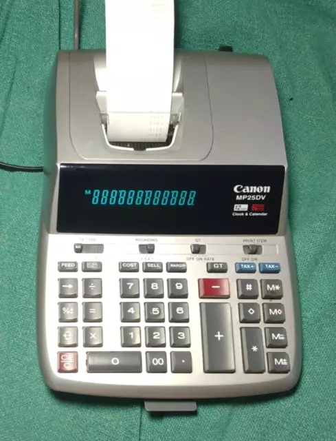 Canon MP25DV Heavy Duty Printing Calculator in Box