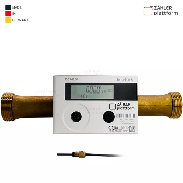 Compteur de Chaleur Ultrason Sensostar Edwards U Tf 5,0 Étalonnage 2022 Qn , 6,0