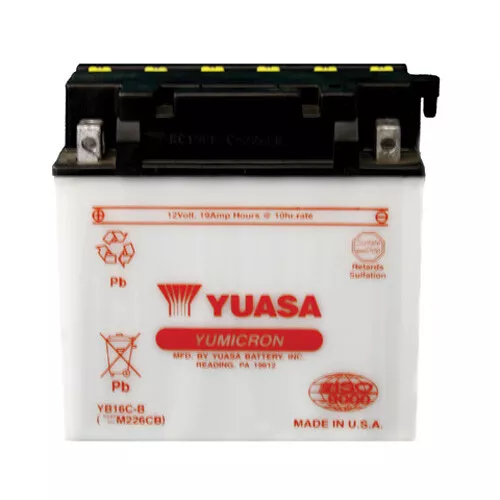 Yuasa Yuam226Cb Yb16C-B Yumicron-12 Voltbattery