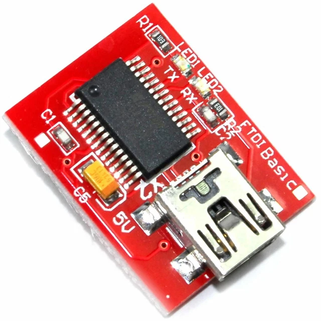 AZDelivery 3 X HW-598 USB à TTL Adaptateur Avec Puce Et Câble CP2102 Compatible Avec Arduino Incluant Un E-Book