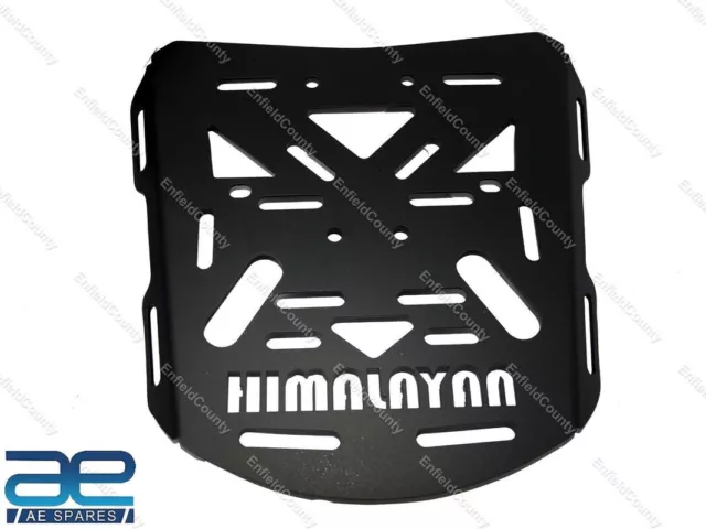 Per Reale Enfield Himalayan 411 Trasportatore Piastra Acciaio Indietro