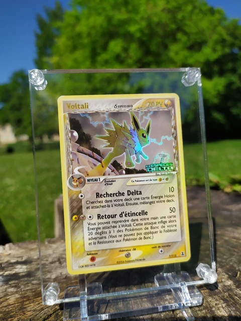Carte Pokemon Fr Ex Espèces Delta - Voltali 7/113 Holo Reverse - Be