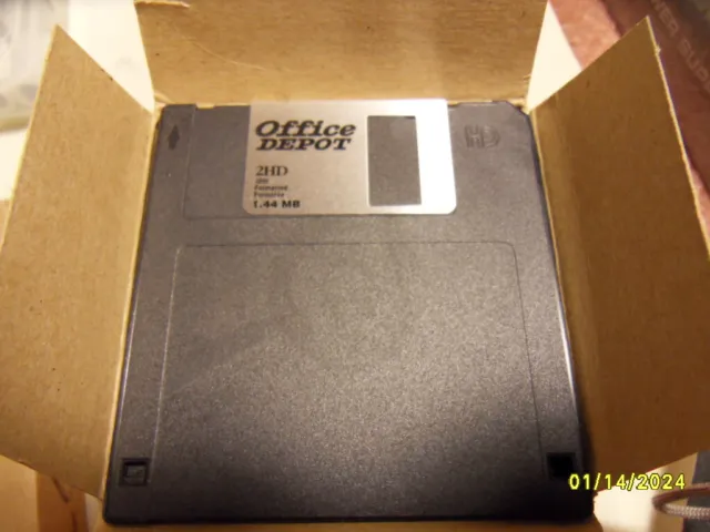 3.5" 1.44mb/1.44Mo 2HD Diskettes Floppy disks 3.5 inch drives