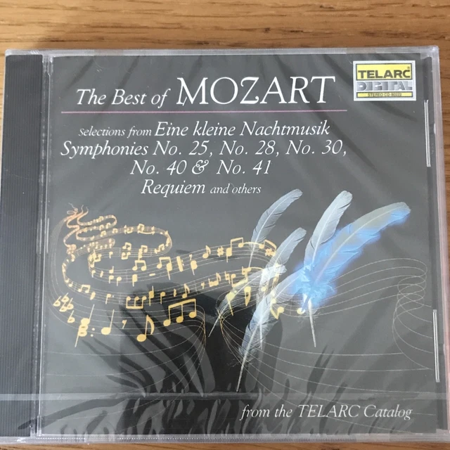 TELDEC CD Best of Mozart Auswahl aus einer Kleinen Nachtmusik, Symp Nr. 25