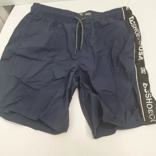 DCShoes Mens Navy Swim Shorts Sz S