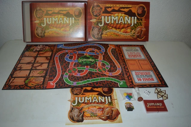 Jeu De Société JUMANJI - Édition MB (Jeu Complet, Occasion) - Thème Stratégie