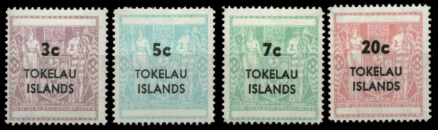 Tokelau 1967 - Sellos - Mi-Nr. 4-7 ** - Estampillada sin montar o nunca montada