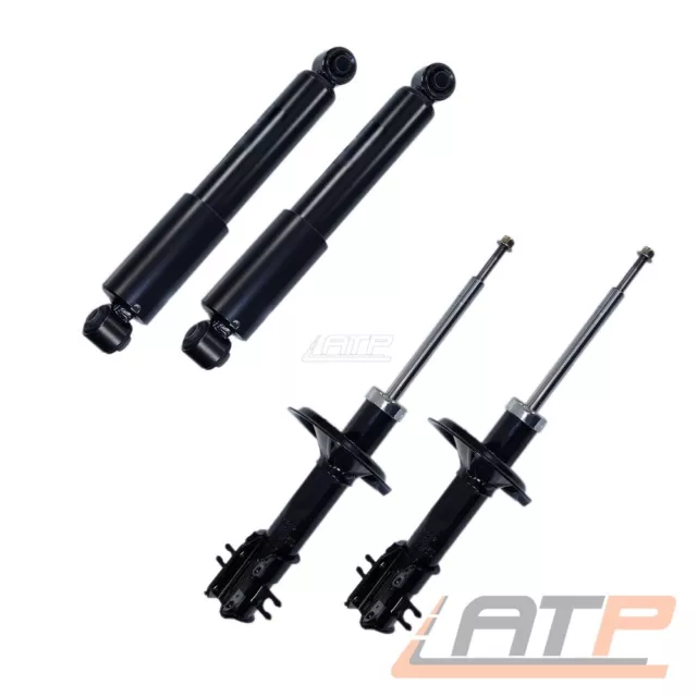 4x STOSSDÄMPFER GASDRUCK VORNE + HINTEN FÜR FIAT PUNTO 176 + CABRIO BJ 93-99