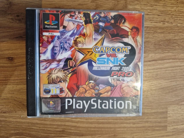 CAPCOM VS SNK Pro Sony PlayStation PS1 Millennium Fight 2000 PAL EUR 58 ...