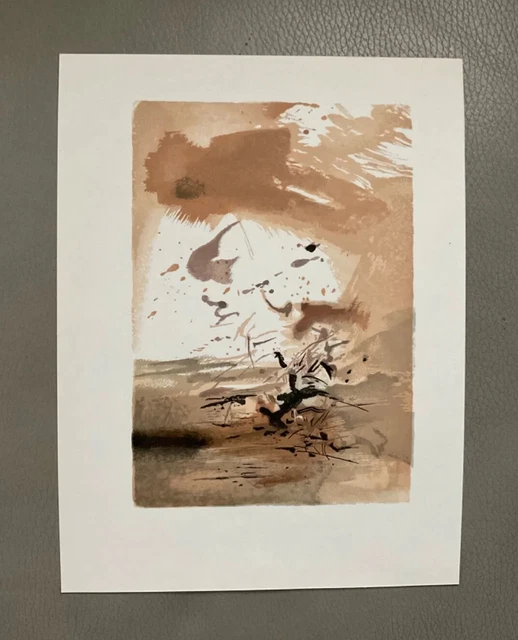Lithographie Sans titre par ZAO Wou-ki