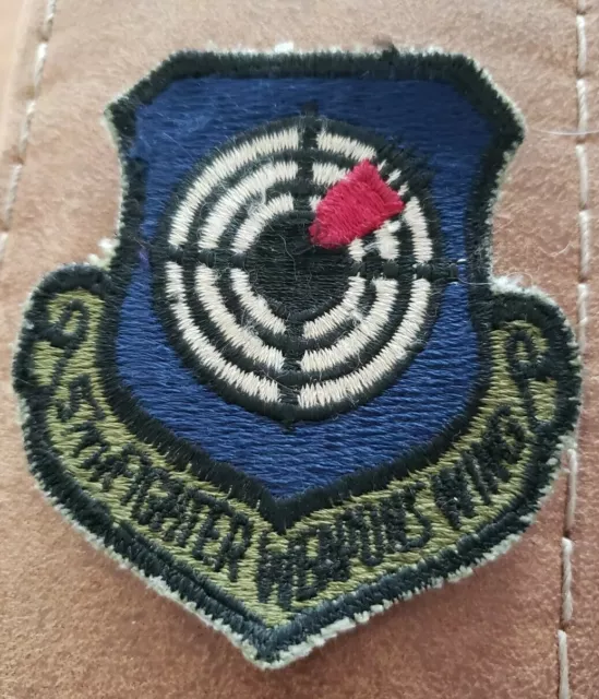 US AIR FORCE FIGHTER WEAPONS WING PATCH 57th TACTICAL TRAINING WING Original