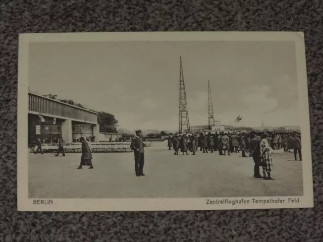 Postkarte / Ansichtskarte Berlin Zentralflughafen Tempelhofer Feld