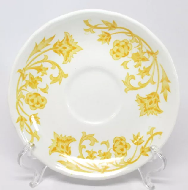 J. & G. Meakin Windsong Yellow Saucer(s) Royal Staffordshire Ironstone
