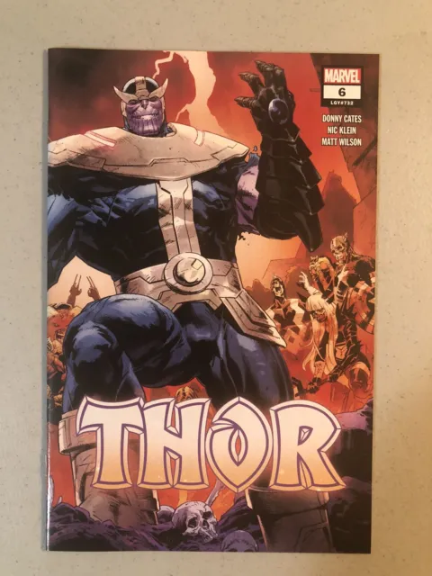 Thor #6 2Nd Print Thanos Wraparound Variant Donny Cates Marvel Comics Hot 🔥🔥🔥