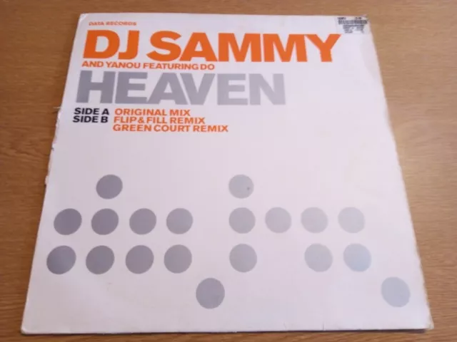 DJ Sammy And Yanou Feat. Do - Heaven - UK 2002 Data Records DATA45T Vinyl 12"