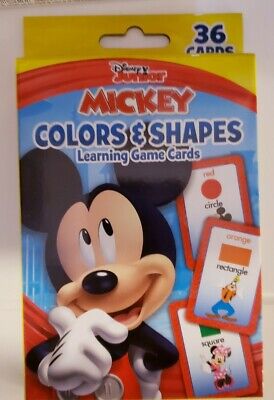 Disney Junior MICKEY 36 Learning Game Flash Cards in NUMBERS & COUNTING 
