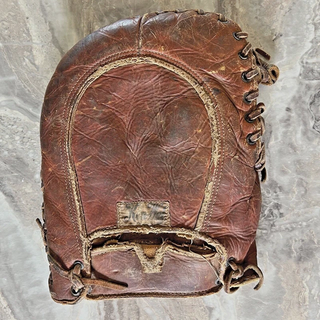 KEN WEL CATCHER'S Mitt/Glove Rare 1920s1930s Antique Baseball 68.00