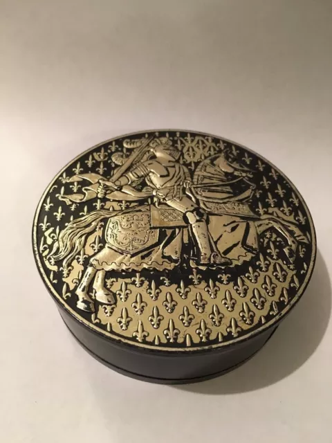 Ornate Scotch Tape Holder Dispenser Paperweight with Knight on Horse - Retro