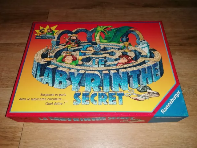 LABYRINTHE Secret de 2 à 4 joueurs - RAVENSBURGER 1997 - Occasion TBE