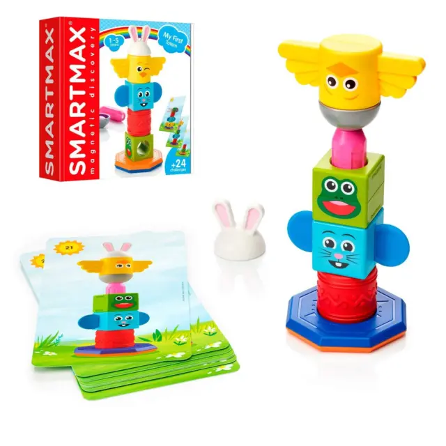 SmartMax My First Totem STEM Building / Play Set for Ages 1+