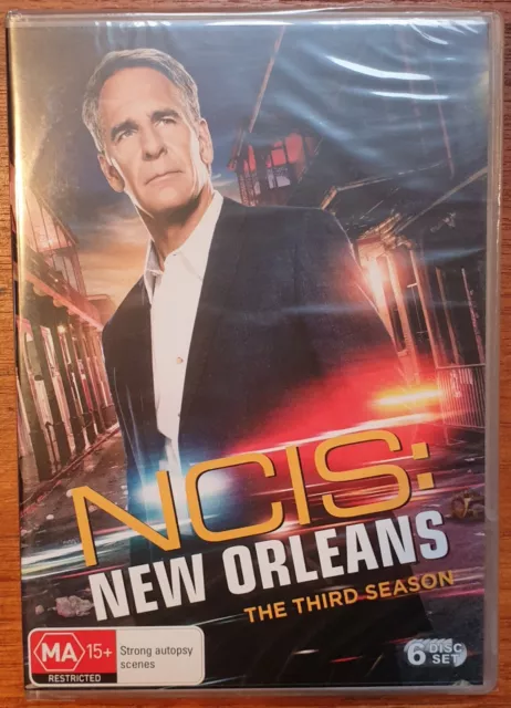 NCIS New Orleans The Third Season 3 Series Three Box Set DVD Region 4 NEW